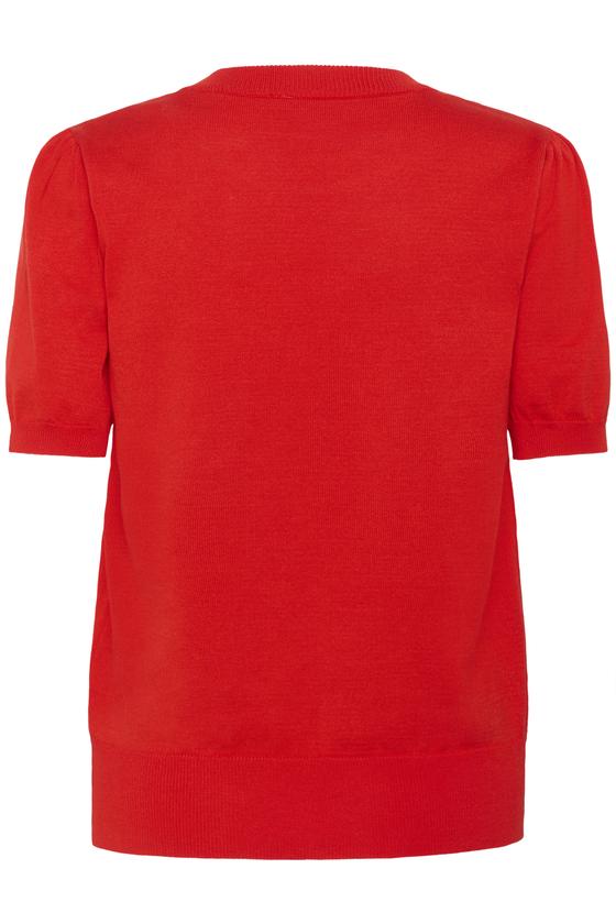 SAINT TROPEZ MilaSZ SS Pullover 30511788 - rot