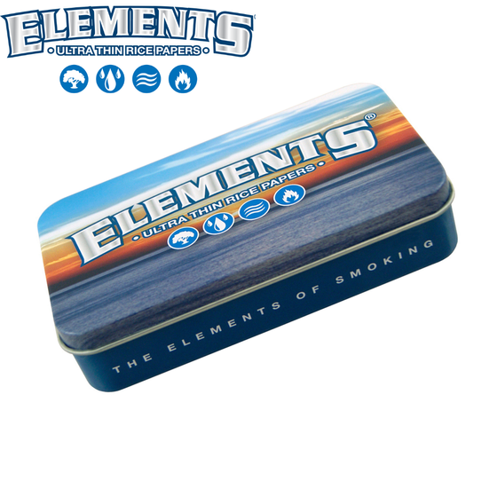 Metalldose, Elements®, leicht geöffnet