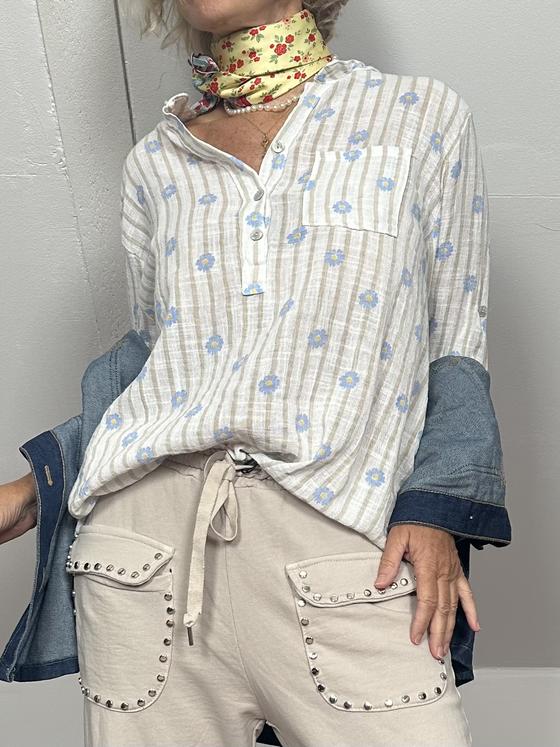 Bluse Gänseblümchen