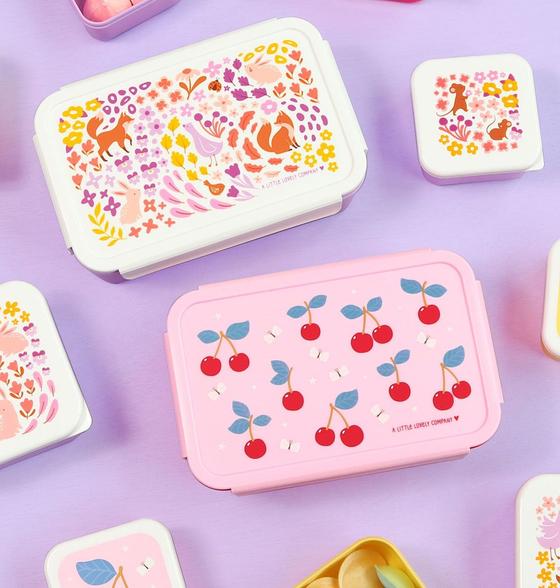 A Little Lovely Company Brotdose Bento Lunchbox Kirschen