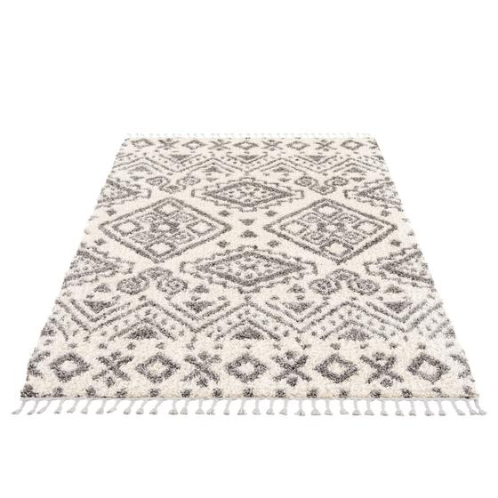 Pulp Shaggy gri krem 160x230cm