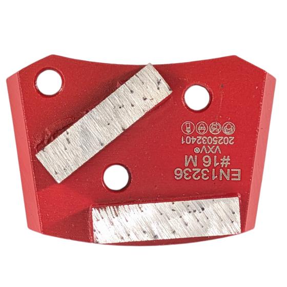 Diamant Schleifschuh <br> passend für Contec mit Schnellwechselaufnahme <br> K 16/20 medium Bindung
