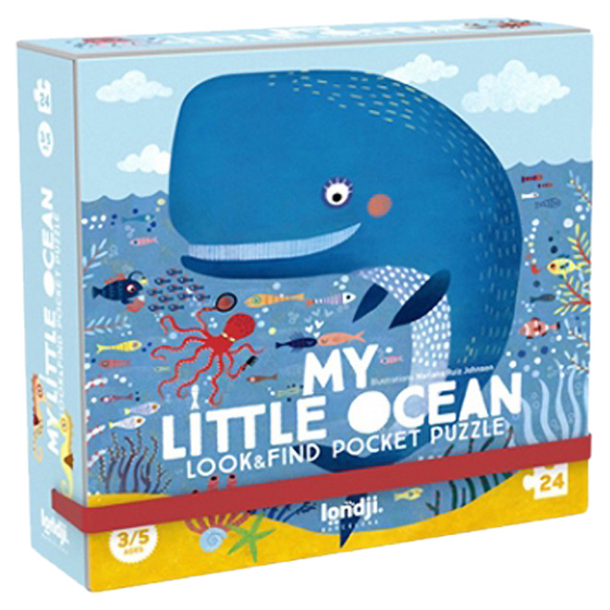 Londji Pocket Puzzle My Little Ocean 24 Teile