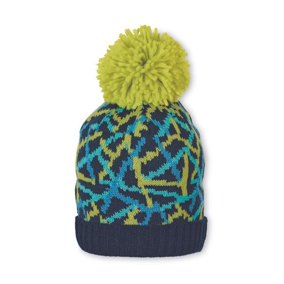 Strickmütze mit Microfleece-Einsatz