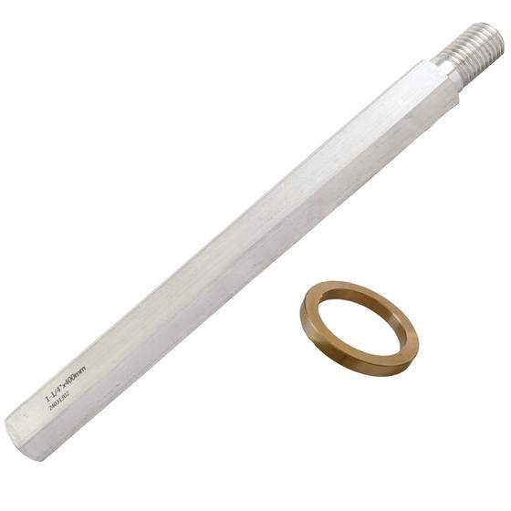 1 ¼&Prime; Verlängerung <br> aus Aluminium <br> Nutzlänge 100 - 400 mm