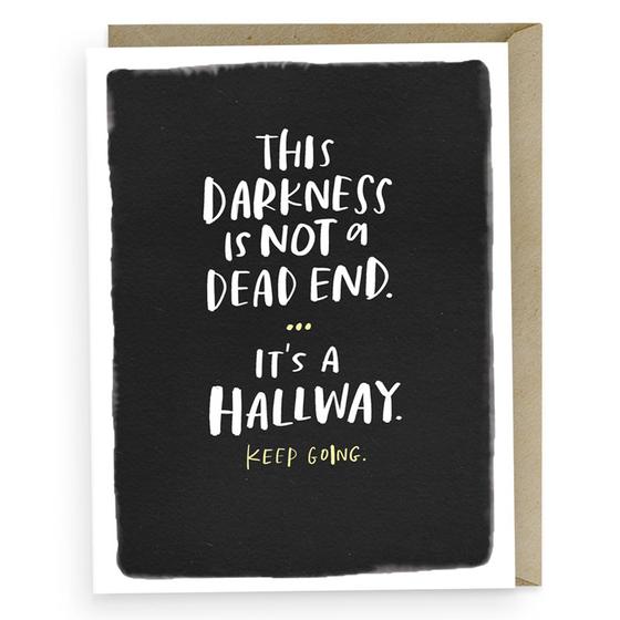 Postkarte It’s A Hallway Empathy Card, Emily Mc Dowell & Friends