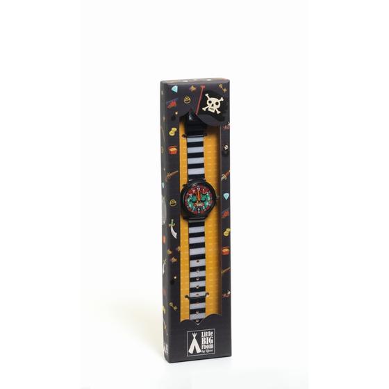 Armbanduhr "Pirat" mit Stunden- und Minutenanzeige, BPA-frei