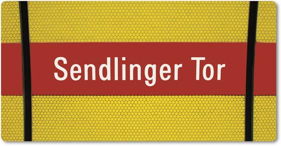 U-Bahn-Magnet München Altstadt, U-banhhof Sendlinger Tor, Bayerns Landeshauptstadt München, Kühlschrankmagnet, tom baecker, a-point-of-view, Haltestelle, Münchner U-Bahn, Goetheplatz, Poccistraße, Umsteigebahnhof
