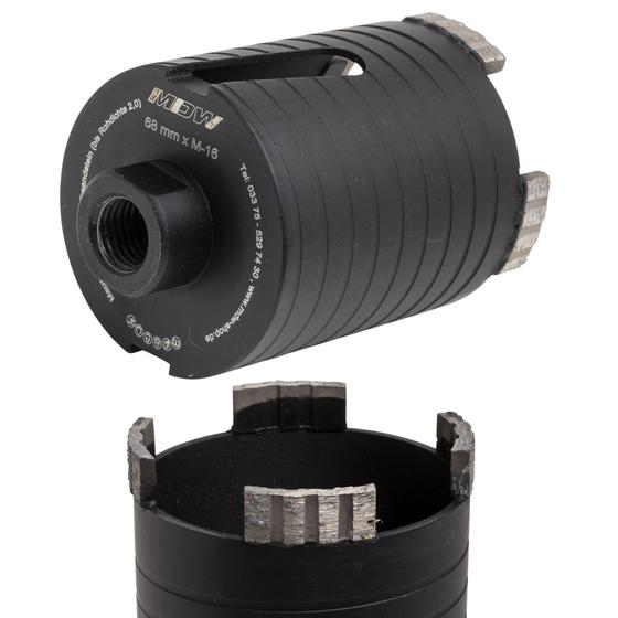 Diamant Dosensenker <br> Laser Black Turbo <br> Ø 68 / 82 mm <br> Mauerwerk, Ziegel, KS