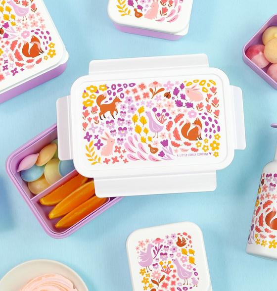 A Little Lovely Company Brotdose Bento Lunchbox Blumengarten