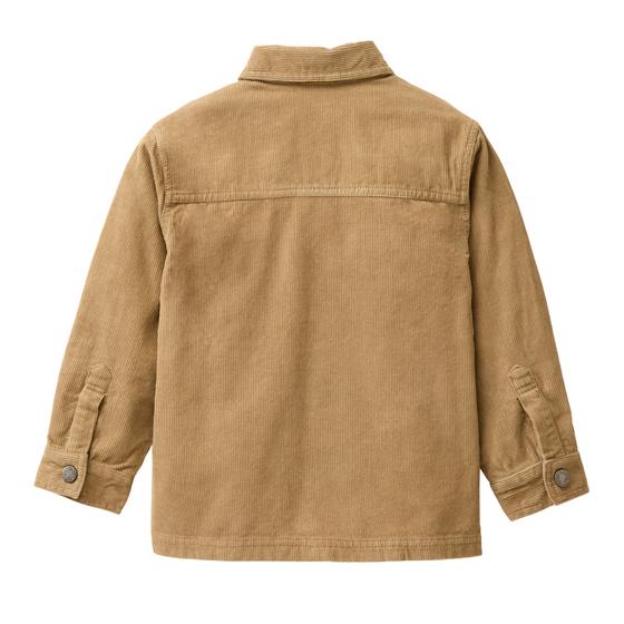 People wear Organic Kord Hemd Braun