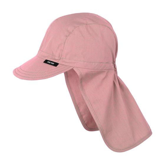 Pure Pure by Bauer Kids Schirmmütze mit Nackenschutz Dusty Rose UV 25+