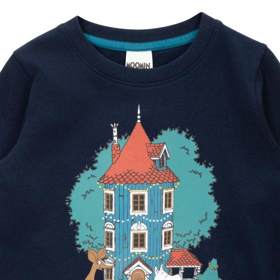 Langarmshirt "Moomin-House", Biobaumwolle