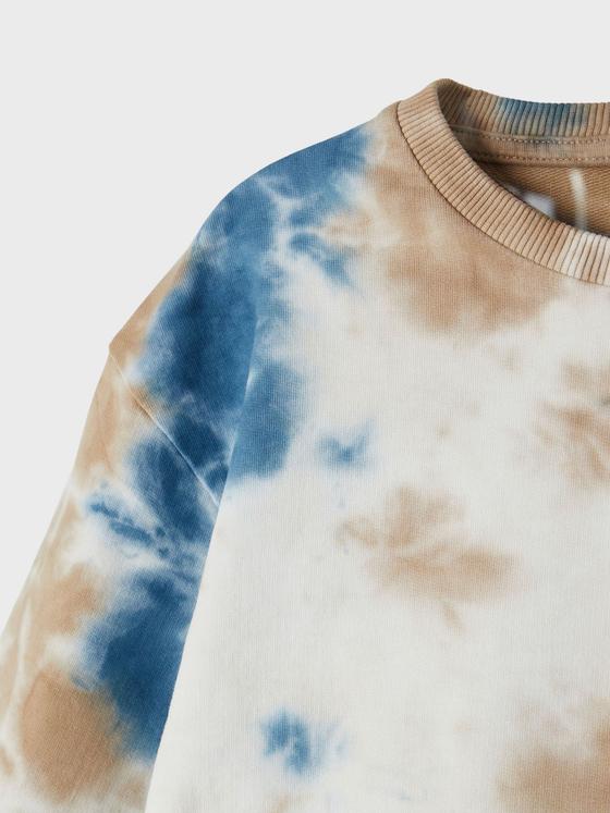 Name It Sweatshirt Batik White Alyssum