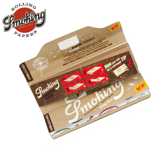 Papers mit Tips, Smoking®, Brown Thinnest