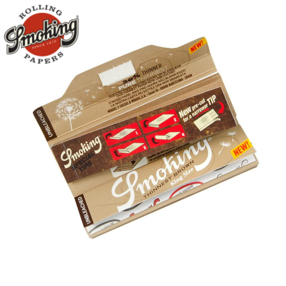 Papers mit Tips, Smoking®, Brown Thinnest