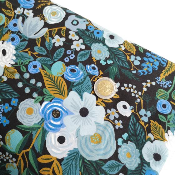 Cotton + Steel - Garden Party Blue Fabric - Rifle Paper Co