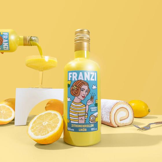 FRANZI Zitronenrollen Likör - 500ml