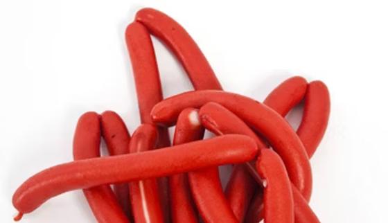 Rote Hot Dog Würste im 10erPack, 620g