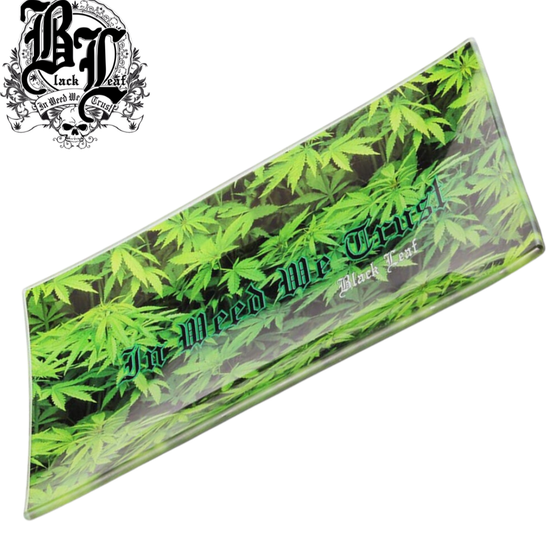 Rolling Tray, Black Leaf®, Weed