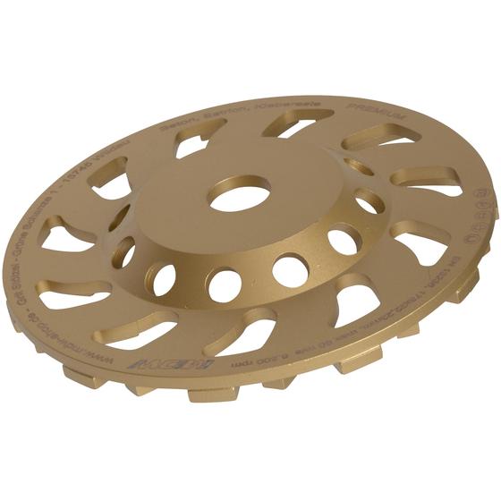 Diamant Schleifteller <br> Premium Top <br>Ø 180 mm<br>passend für Flex Sanierungsschleifer