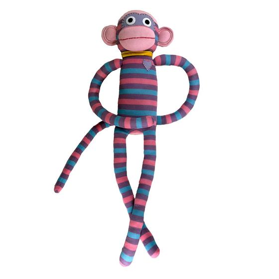 HickUps Sockenaffe Pink Purple