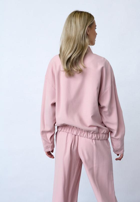 SISTERS POINT Bomberjacke Blouson Vabaia-Bomber1 - rosé