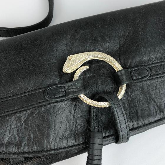 goldmarie Handtasche & Portemonnaie SNAKE WALLET schwarz
