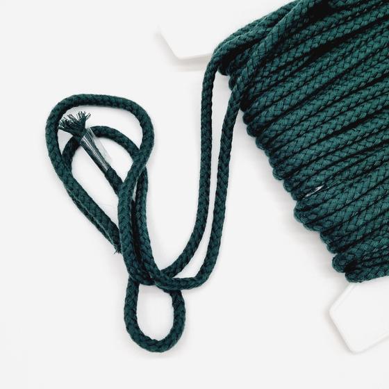Kordel Baumwolle 6mm uni  - tannengrün