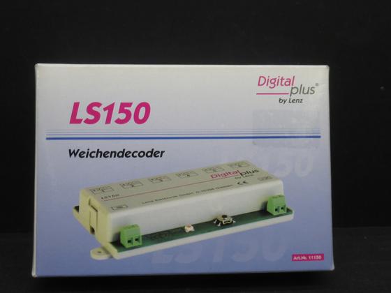 Lenz 11150 LS150 Weichendecoder für 6 Weichenantriebe OVP