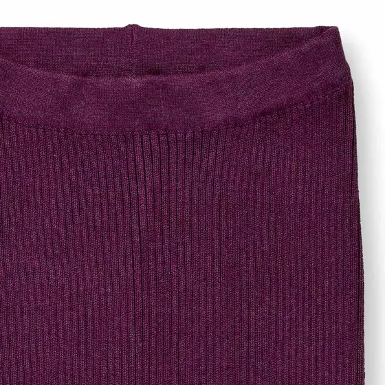Sense Organics Strickleggings Yuma Bordeauxrot Melange