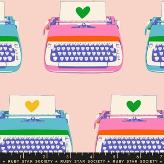 Best day ever Ruby star Society Typewriters 