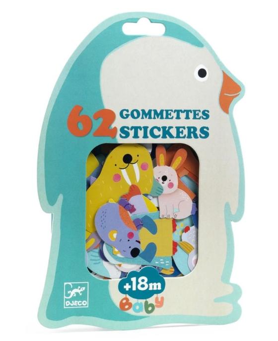 Djeco Sticker Polartiere 18+