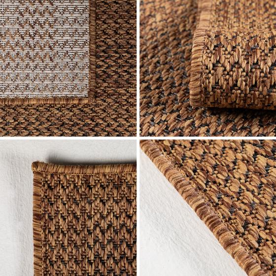 In & Outdoor Teppich Zagora orange/turuncu