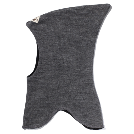 Racing Kids Woll Schlupfmütze Grey Melange