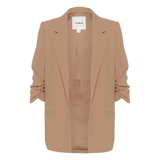 SOAKED IN LUXURY Blazer Shirley 30403608 camel
