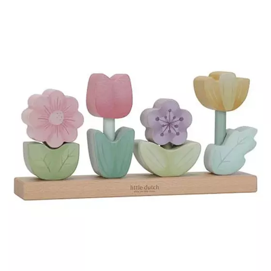 Little Dutch Steckpuzzle Stapelblumen Fairy Garden