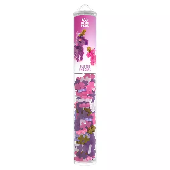 Plus Plus 100 Kreativ Bausteine Glitzer Einhorn