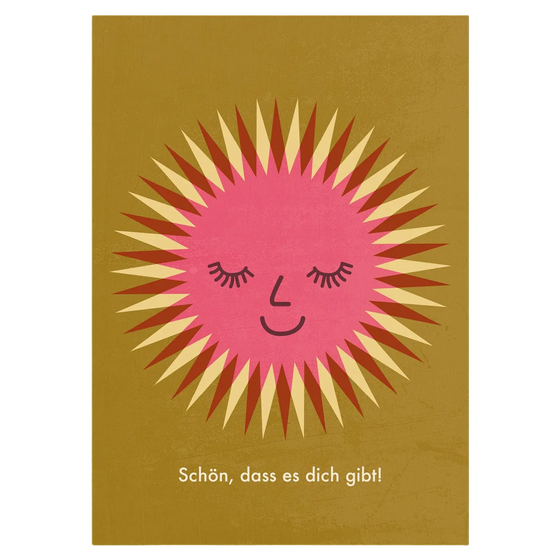Monimari Postkarte Sonnenschein