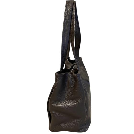 Maxima Arbeitstasche Schultertasche, moka, dunkelbraun