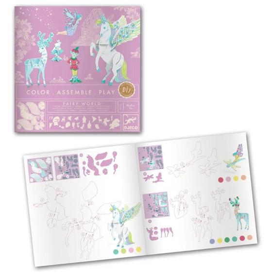 Djeco Color Assemble Play Fairy World