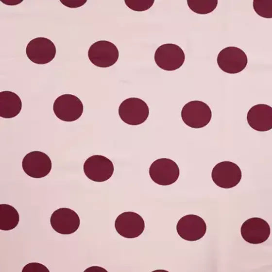 Sommersweat small Dots rosa