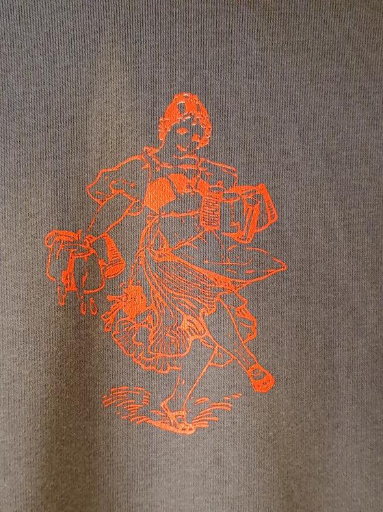 Hoodie "My friend had a bar in Berlin", anthrazit