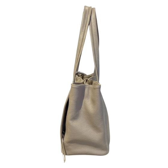 Maxima Arbeitstasche Schultertasche, cappuccino, beige