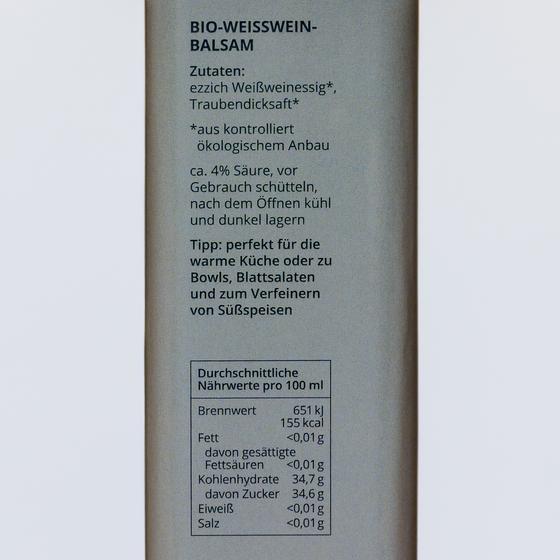 Bio Weißwein Balsam