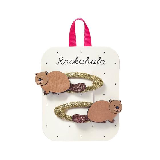 Rockahula Kids Haarspangen Basil Beaver