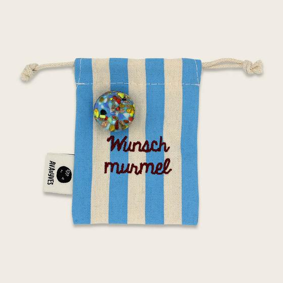 ava&yves Wunschmurmel Mint mit Konfettisteinchen