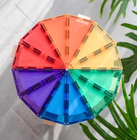 Connetix Magnetbausteine Geometry Pack Rainbow 30 Teile