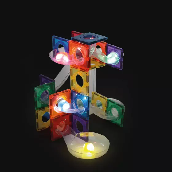 Cleverclixx Ball Run Dazzling Lights Pack Intense | 100 Teile