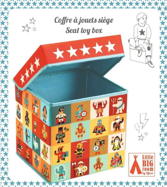 Djeco Spielzeugbox Sterne